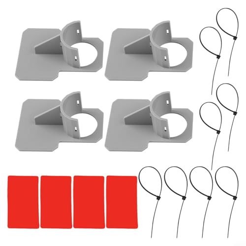 4 Stück Schlauchhalter für Pools passen sicher 1 63 5 cm Schläuche und schützen Poolwände effizient