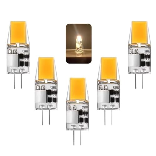 Dvnoua LED G4 Lampen 5W Naturweiß 4000K 5W ersetzt 50W Halogen 500lm 360 Abstrahlwinkel G4 Stiftsockel Flimmerfrei Nicht Dimmbar 10er-Pack