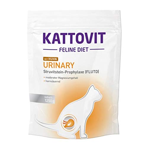 Kattovit Feline Diet Urinary - Trockenfutter für Katzen mit Huhn - 1250 g
