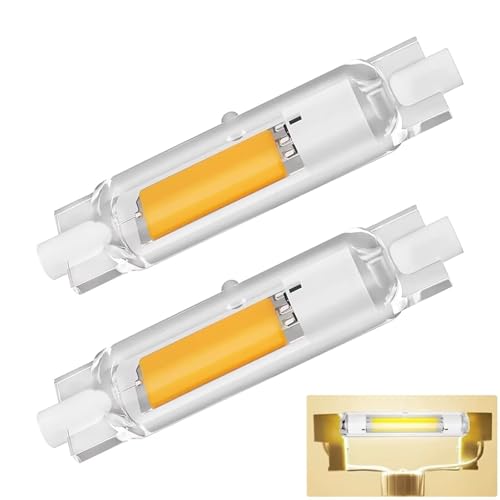 R7S LED 78mm Dimmbar Lampen 20W LED R7S Glühbirne Ersatz für 200W Halogen Leuchtmittel LampenNaturweiß 4000K 2000LM Kein Flackern 360 Abstrahlwinkel LE D Stab 2PCS