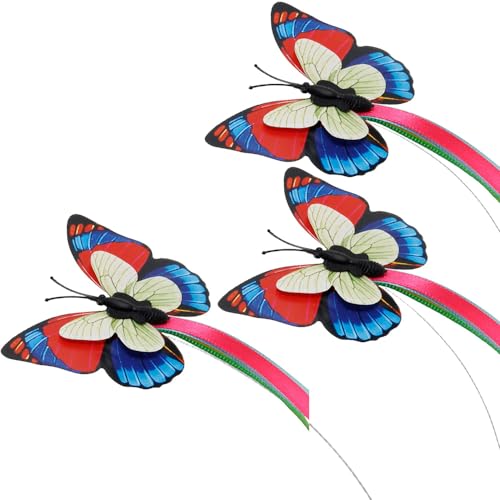 Speedy Panther Schmetterlings-Ersatz für elektrisches Katzen- und Schmetterlingsspielzeug 3 Stück