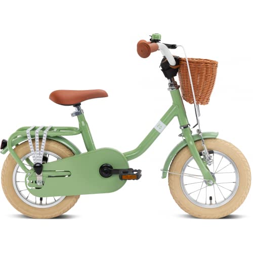 Puky Steel Classic 12  Retro Kinder Fahrrad grün