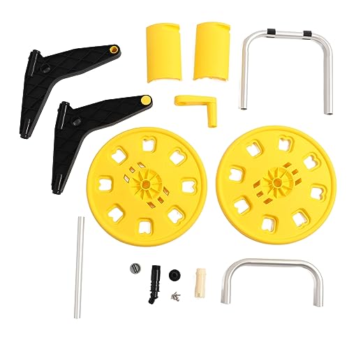 Torvex Gartenschlauchtrommel 1 2 Zoll tragbarer Schlauchhalter für 60 m 197 Fuß Wasserrohr gelbe Garten- Rasenschlauchaufbewahrung Modell H 3050S