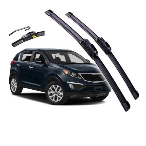 OXANC Scheibenwischer Frontscheibenwischerblätter Schneider Autozubehör UJ-Typ Für Kia Sportage 2016-2022 Windschutzscheibe