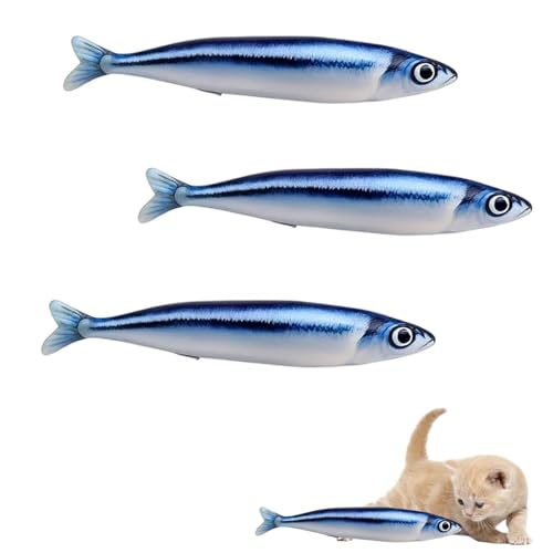 VINZOR 3er Set Interaktive Katzenspielzeuge mit Katzenminze und Baldrian - Spaß und Freude für Ihre Katze katzenminze kissen baldrian katze katzen baldrian