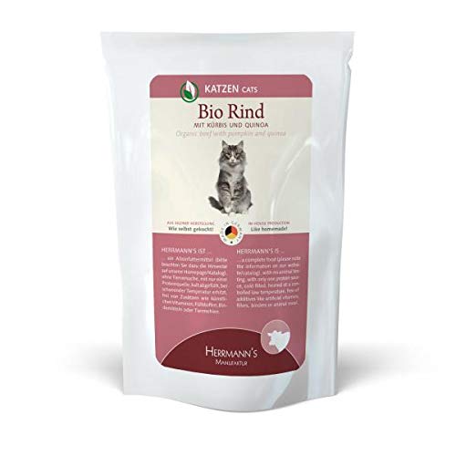 Herrmanns Cat FB Bio-Rind Quinoa Kürbis 100g Menge 20 je Bestelleinheit