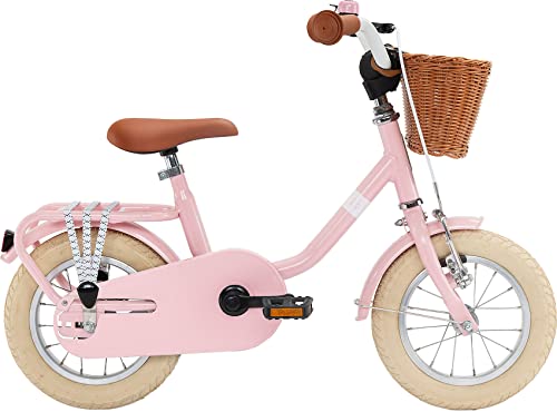 Puky Steel Classic 12  Retro Kinder Fahrrad rosa