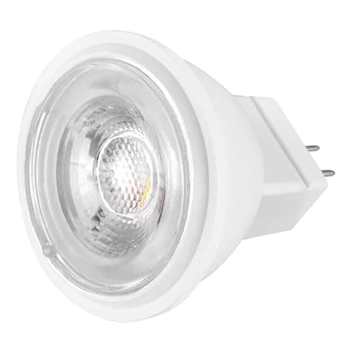 BLOMDE MR11 LED-Glühbirne 12V 3W GU4-Sockel GU4-Doppelnadel-Schnittstelle mit 38 Strahlwinkel austauschbare Halogen-Spotlampe für Beleuchtung 10% Cold White