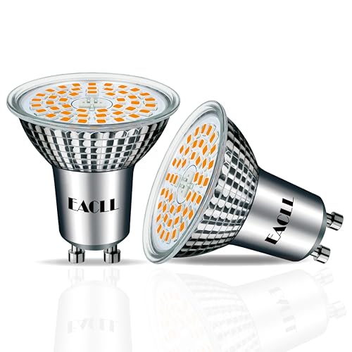 EACLL LED 10W 125W Halogen. Warmweiss 2700K 945 Lumen Birnen 120 Grad Spot AC 230V Flimmerfrei Strahler Reflektorlampen 2er Pack