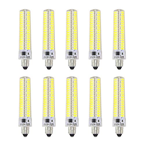  LED Silikon Corn 5730 SMD 136LED Energy Saving Lamp Dimmbar 10 W 90 W Halogen Äquivalent LED for Lighting AC 220 240 V 10 Stück Cold