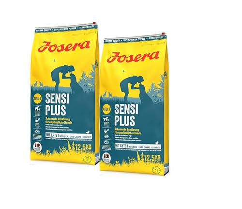 Josera SensiPlus 2 x12 5kg Sparpaket Trockenfutter für Hunde