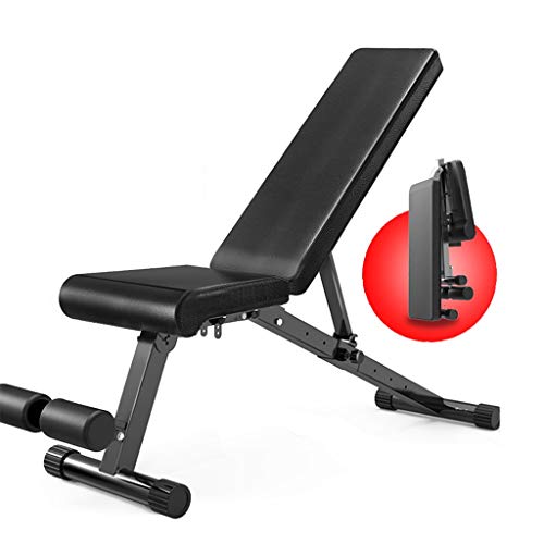 BBGS Gewicht 7 stufige Verstellbare Rückenlehne Hochleistungsbank 300 Kapazität für Armcurl Beinstreckung Beincurl