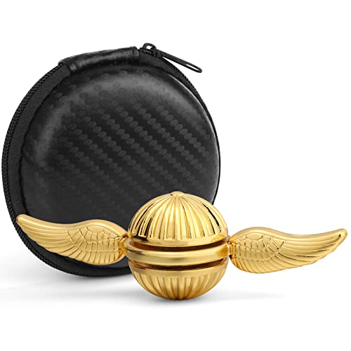 Magic Golden Schreibtisch Dekoration Metall Ball Würfel für Stress Relief Geschenk für Jungen Mädchen Fan der magischen Welt