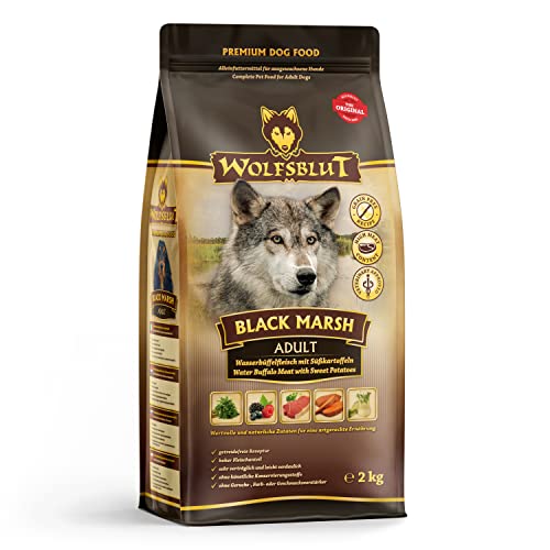Wolfsblut - Black Marsh - 2 kg - WasserbÃ¼ffel - Trockenfutter - Hundefutter - Getreidefrei