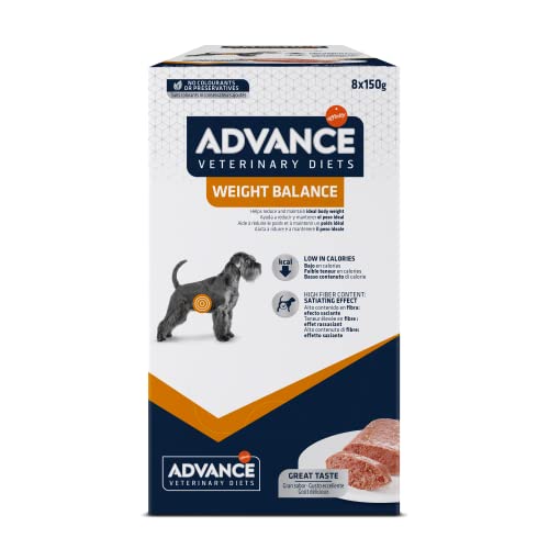 8x150 gr Advance Veterinary Diet Dog Weight Balance hondenvoer