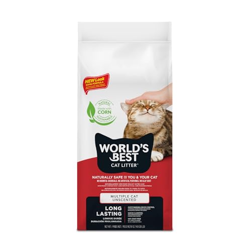 World s Best Katzenstreu Cat scoopable Multiple Cat Katzenstreu klumpend Formel 6 35 kg Tasche