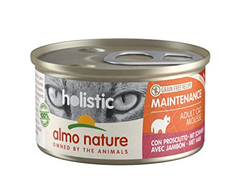 almo nature Holistic Maintenance mit Schinken Alleinfutter für Katzen Nassfutter 85g 1 Stück 1er Pack