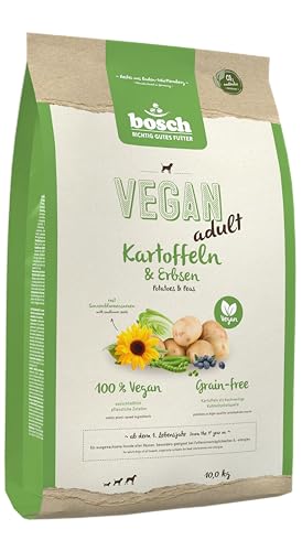 HPC Vegan Adult Kartoffel und Erbsen Hundetrockenfutter Für Ausgewachsene Hunde Aller Rassen Single Protein Grain-Free 1 x 10 Kg