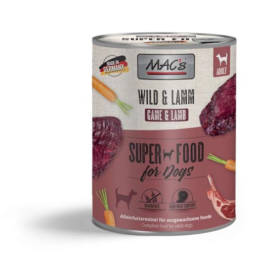 MAC s Dog mit Wild Lamm getreidefrei 6 x 800 g