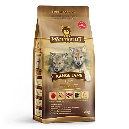 Wolfsblut - Range Lamb Puppy - 2 kg - Lamm - Trockenfutter - Hundefutter - Getreidefrei