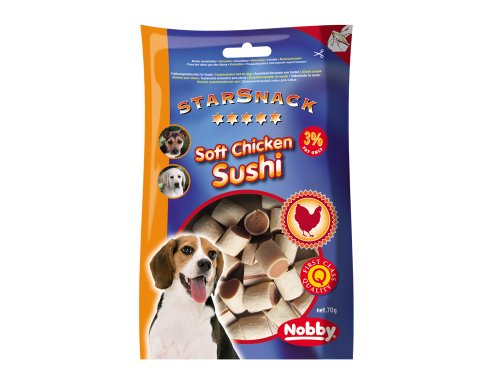 Nobby STARSNACK Soft Chicken Sushi 70 g