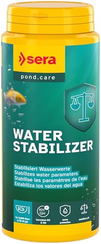 sera pond balance 500 ml 550g Grundpflegemittel zur sicheren Stabilisierung der Wasserwerte im Teich   verhindert pH Wert Schwankungen Zur sicheren Erhöhung und Stabilisierung von KH GH