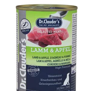 Dr.Clauder s Selected Meat Lamm Apfel Dose 400 Gramm