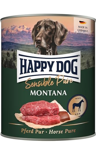 Happy Dog Sensible Pure Montana Pferd M 12 x 800 g