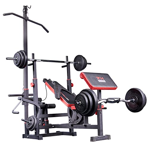 & Kurzhantel Gewichte bis 160kg Curl Hop-Sport Hantelbank Kraftstation Lang- 