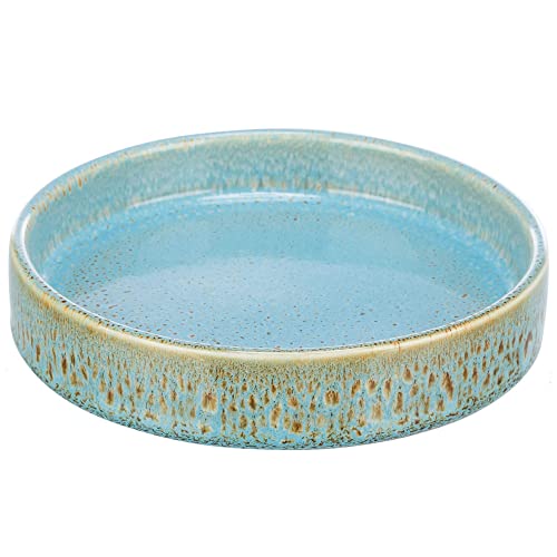 TRIXIE - Futternapf für Katzen aus Keramik 0 25 l 15 cm blau