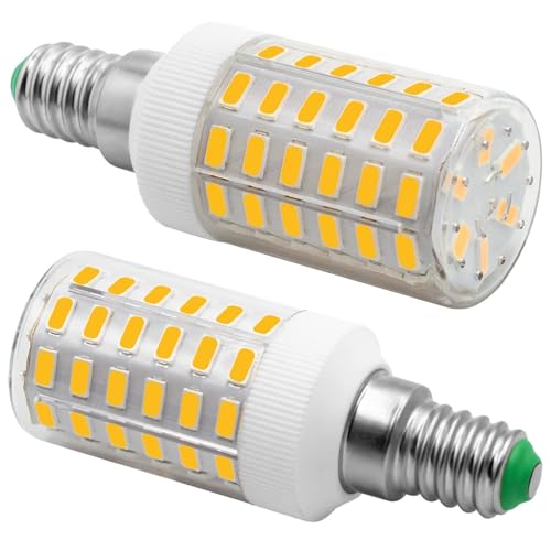 BROLSKUN E14 LED Glühbirne 12V 6W Warmweiß 2700K E14 24V Birne 600LM LED Ersetzt 60W Glühlampe Niederspannungs 12V für Camping Wohnmobil Garten Solar LED Mais Lampen Nicht dimmbar 2er-Set