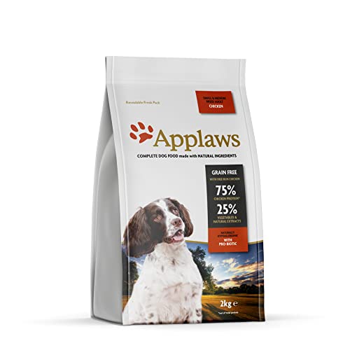  Natural Complete Dry Hundefutter für Erwachsene Kleine Mittlere Rassen Geschmack 1x 2kg Beutel