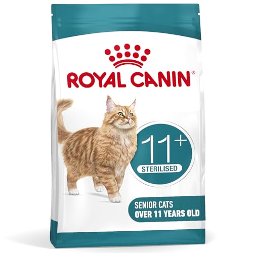 ROYAL CANIN AGEING 11 2 kg Trockennahrung für Senior Katzen ab dem 11. Lebensjahr Formel mit dem HealthyAge7 Complex Enthält leicht zu kauende Kroketten
