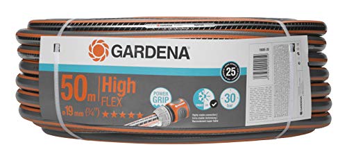  Comfort HighFLEX 19 3 4 50 m Power Grip Profil 30 hochflexibel formstabil UV beständig verpackt 18085 Schwarz Orange