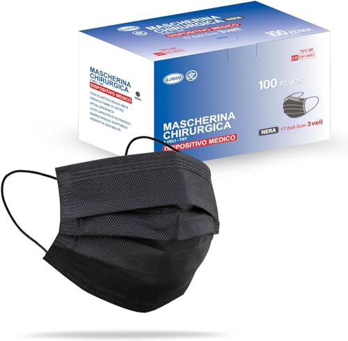 Stone Stone 100 stuck Medizinisch Type IIR Norm EN14683 zertifizierte Mundschutzmasken OP Masken 3-lagig Mundschutz Gesichtsmaske Einwegmaske BFE 98% surgical mask