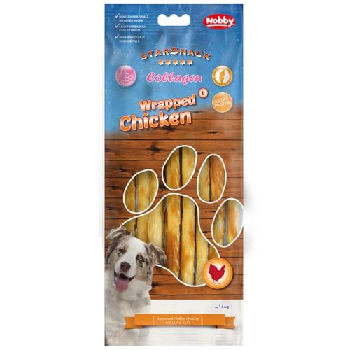 Nobby StarSnack Barbecue Wrapped Chicken Collagen L 144 g