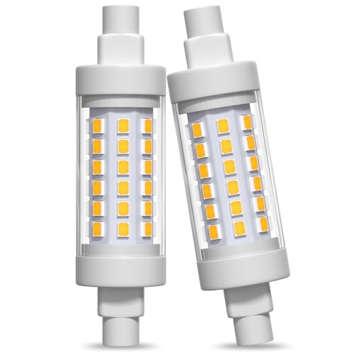 Lamptobe 10W Naturaweiß 4000K J78 für Doppelendiger Sockel für Flutlicht für Landschafts Beleuchtung AC 220V 240V 2 Stück