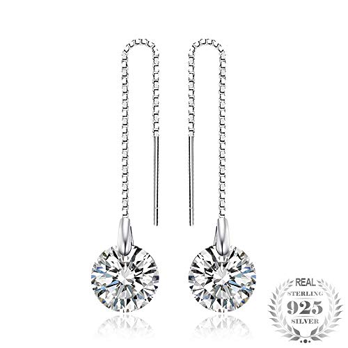 HLTYGWX Ohrringe Creolen Ohrstecker 925er-Sterlingsilber weiße Emaille-Kleeblätter Perlenklee-Ohrringe Hochzeitsohrringe für Damen Modeschmuck Modeaccessoires