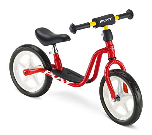 PUKY LR 1 sicheres stylisches Laufrad Lenker Sattel hÃ¶henverstellbar fÃ¼r Kinder ab 2 5 Jahren mit Trittbrett Lenkerpolster PUKY Color