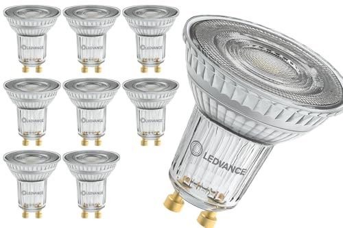 LEDVANCE LED PAR16 Reflektorlampe 2700K Warmweiß 3 4W Dimmbar 36 Abstrahlwinkel GU10 Sockel 35W Halogen Ersatz 220-240V 10er SPARPACK