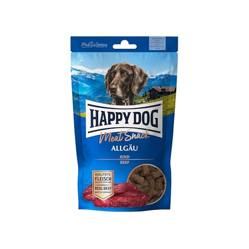  60701   Meat Snack Allgäu   Leckerli für Sensible aus getrocknetem Rindfleisch   75g