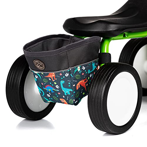 BAMBINIWELT Rahmentasche Tasche kompatibel mit Pukylino Wutsch Fitsch Puky OFFEN für Dreirad Laufrad Rutschfahrzeuge Fahrradtasche Modell 16