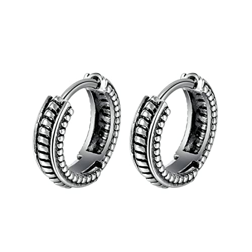 Ayoiow Ohrschmuck Ohrschmuck Vintage Kreis Ohrsringe