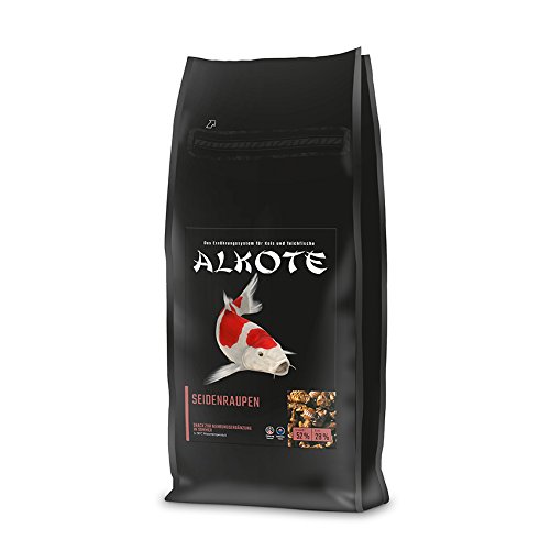 AL-KO-TE Snack zur Nahrungsergänzung für Kois zum Hauptfutter Seidenraupen 1 5 kg