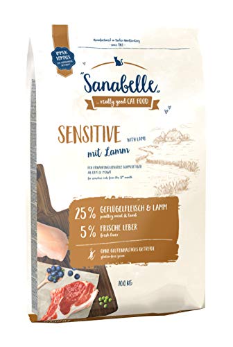 Sanabelle Sensitive Lamm Katzenfutter 1er Pack 1 x 10 kg