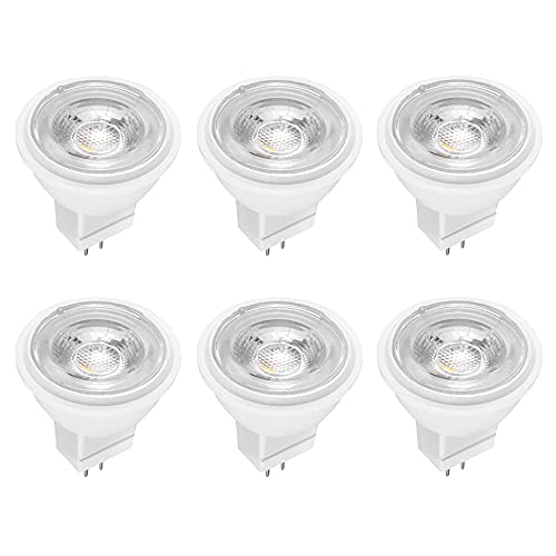 NCC-Licht 6 x LED Leuchtmittel Reflektor MR11 2 5W 22W GU4 180lm warmweiß 2700K DIMMBAR