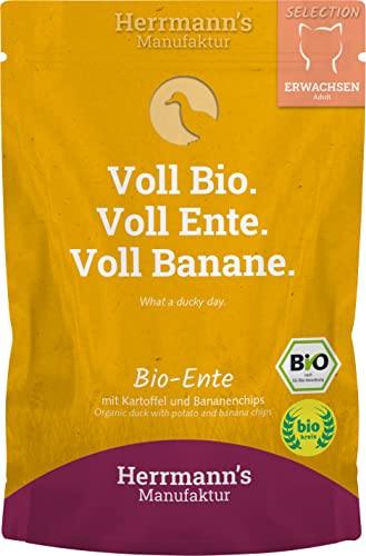 Herrmanns Ente mit Kartoffeln und Bananenchips 20er Pack 20 x 100 g
