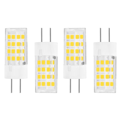 G5.3 Glühbirne 4 W entspricht einer 40 W Halogenlampe 12 V AC DC Reflektor GY5.3 Strahler 360 Abstrahlwinkel 400 Lm flimmerfrei nicht dimmbar Warm 3000k 4er Pack