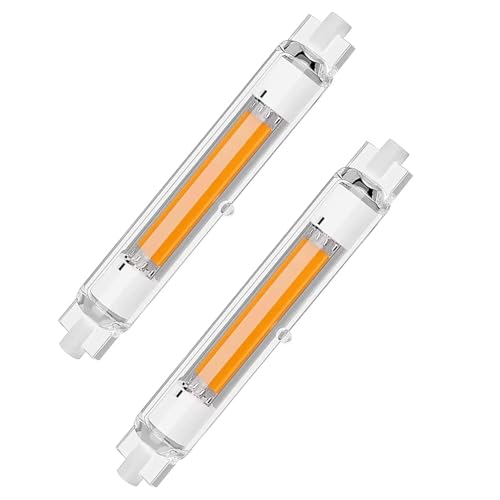 MJGFD R7S LED 118mm Dimmbar 30W LED R7S 118mm Lampen Ersatz für 300W Halogenlamp Led Stab Glühbirne Warmweiß 3000K 3000LM Kein Flackern 360 Abstrahlwinkel 2er Pack