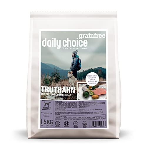  grainfree   1 5kg   für   getreidefrei   Truthahn Kartoffeln   Monoprotein Frischfleisch   Enthält Chicor eünlippmuschel wertvolle Kräuter